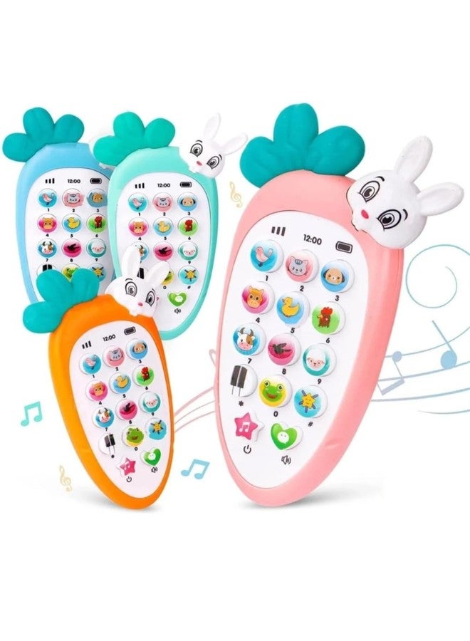 Manos Intelligent Mobile Rabbit Phone for Kids / Musical Mobile Phone Toy Different Sound & Music / Colour May Vary Toy for Kids. - Image 4